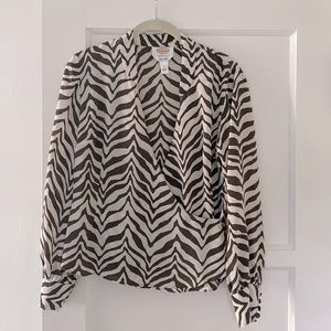 Vintage Talbots silk blouse
